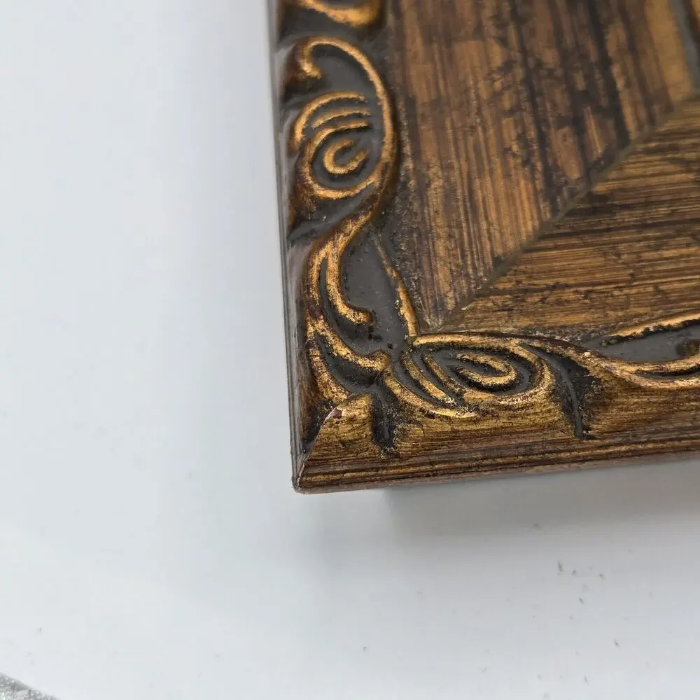 Vintage Ornate Gilt Wood Frame 14x12x1.5